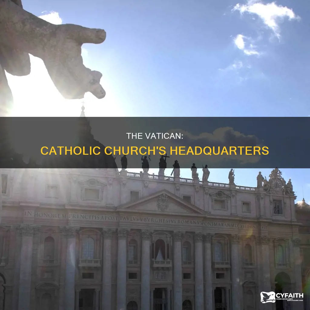 is the vatican part of the catholic church]